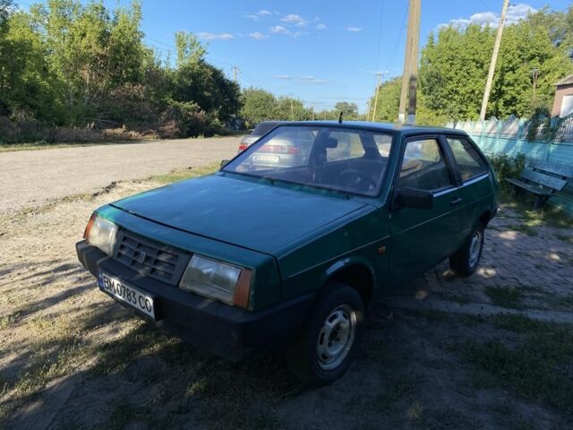 Зеленый ВАЗ 2108, объемом двигателя 1.3 л и пробегом 80 тыс. км за 483 $, фото 1 на Automoto.ua