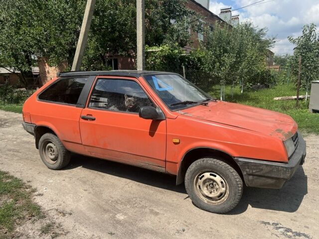 Оранжевый ВАЗ 2108, объемом двигателя 1.5 л и пробегом 100 тыс. км за 630 $, фото 1 на Automoto.ua