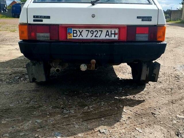 Белый ВАЗ 2109, объемом двигателя 1.3 л и пробегом 87 тыс. км за 900 $, фото 1 на Automoto.ua