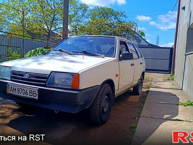 Белый ВАЗ 2109, объемом двигателя 1.3 л и пробегом 0 тыс. км за 790 $, фото 1 на Automoto.ua