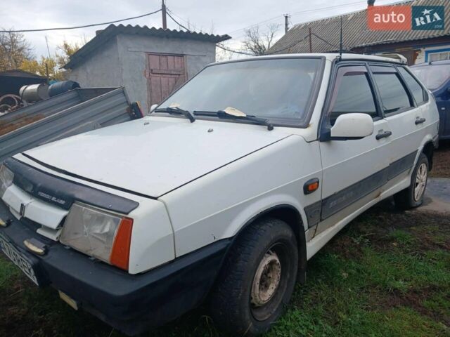 Белый ВАЗ 2109, объемом двигателя 1.29 л и пробегом 100 тыс. км за 800 $, фото 1 на Automoto.ua