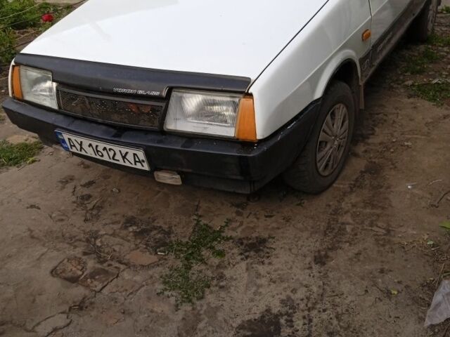 Белый ВАЗ 2109, объемом двигателя 1.3 л и пробегом 590 тыс. км за 879 $, фото 1 на Automoto.ua