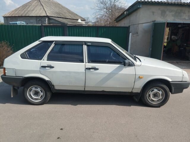 Белый ВАЗ 2109, объемом двигателя 1.3 л и пробегом 17 тыс. км за 1382 $, фото 1 на Automoto.ua