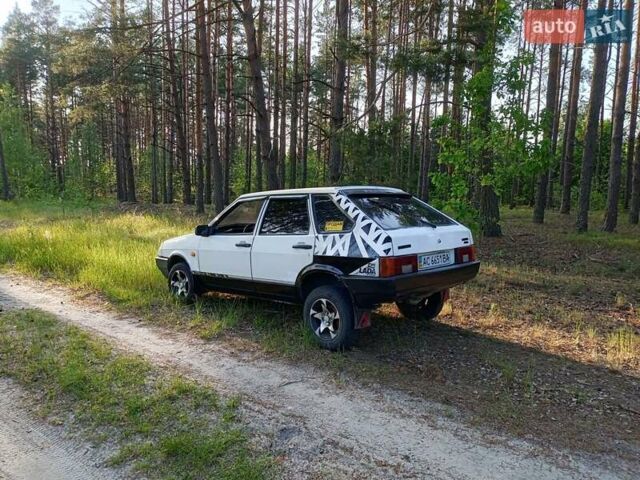 Белый ВАЗ 2109, объемом двигателя 1.3 л и пробегом 120 тыс. км за 850 $, фото 1 на Automoto.ua