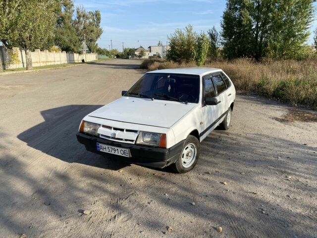 Белый ВАЗ 2109, объемом двигателя 1.3 л и пробегом 87 тыс. км за 853 $, фото 1 на Automoto.ua