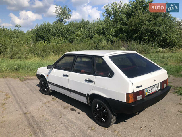 Белый ВАЗ 2109, объемом двигателя 1.29 л и пробегом 40 тыс. км за 1250 $, фото 1 на Automoto.ua