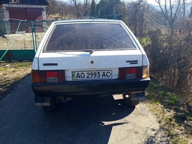 Белый ВАЗ 2109, объемом двигателя 1 л и пробегом 1000 тыс. км за 457 $, фото 1 на Automoto.ua