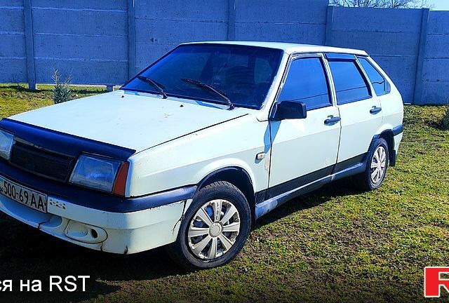 Белый ВАЗ 2109, объемом двигателя 1.5 л и пробегом 48 тыс. км за 460 $, фото 1 на Automoto.ua