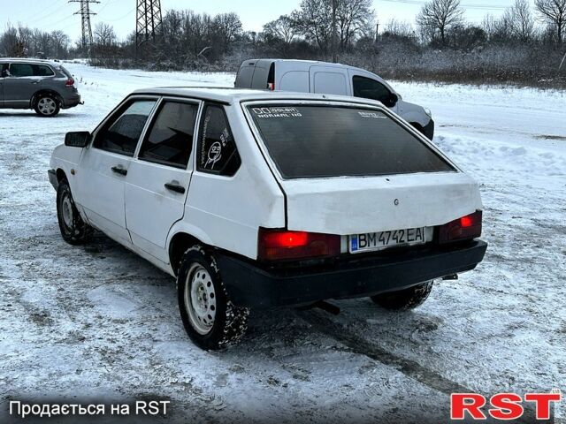Белый ВАЗ 2109, объемом двигателя 1.5 л и пробегом 45 тыс. км за 590 $, фото 1 на Automoto.ua