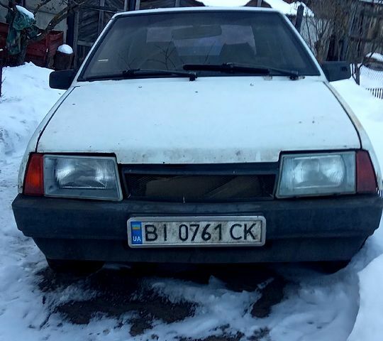 Білий ВАЗ 2109, об'ємом двигуна 1.3 л та пробігом 100 тис. км за 650 $, фото 1 на Automoto.ua