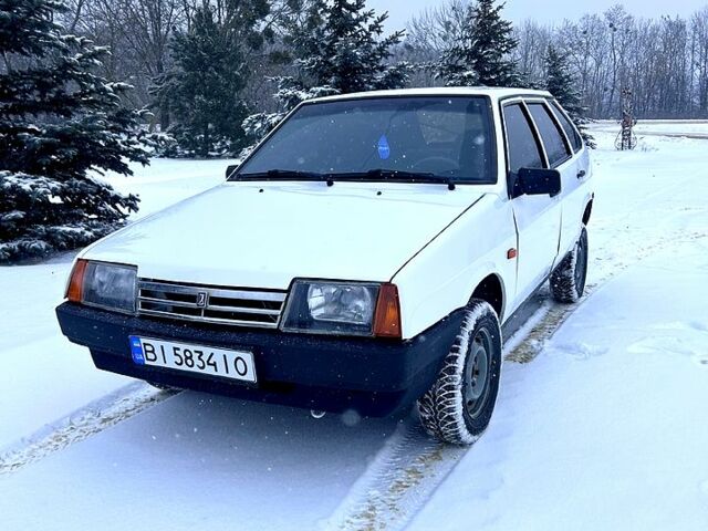 Білий ВАЗ 2109, об'ємом двигуна 1.5 л та пробігом 130 тис. км за 1500 $, фото 1 на Automoto.ua