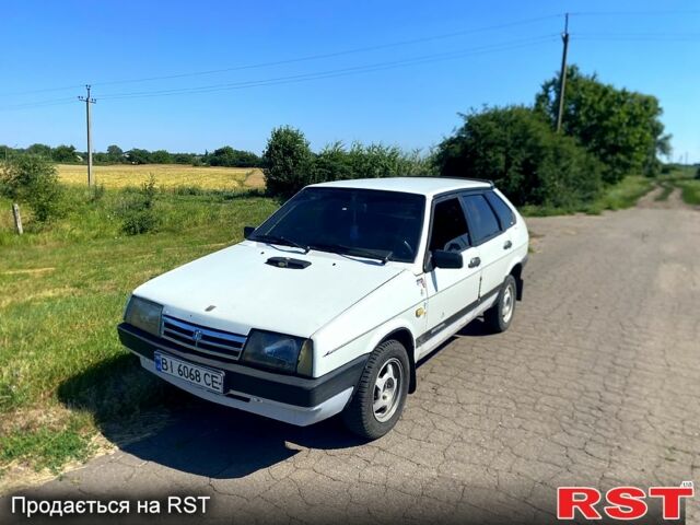 Білий ВАЗ 2109, об'ємом двигуна 1.5 л та пробігом 250 тис. км за 900 $, фото 1 на Automoto.ua