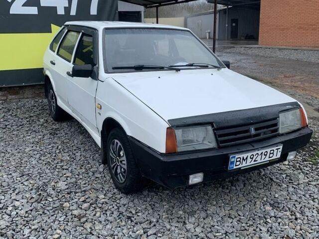 Белый ВАЗ 2109, объемом двигателя 1.5 л и пробегом 10 тыс. км за 850 $, фото 1 на Automoto.ua