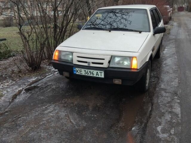 Белый ВАЗ 2109, объемом двигателя 1.3 л и пробегом 44 тыс. км за 1350 $, фото 1 на Automoto.ua