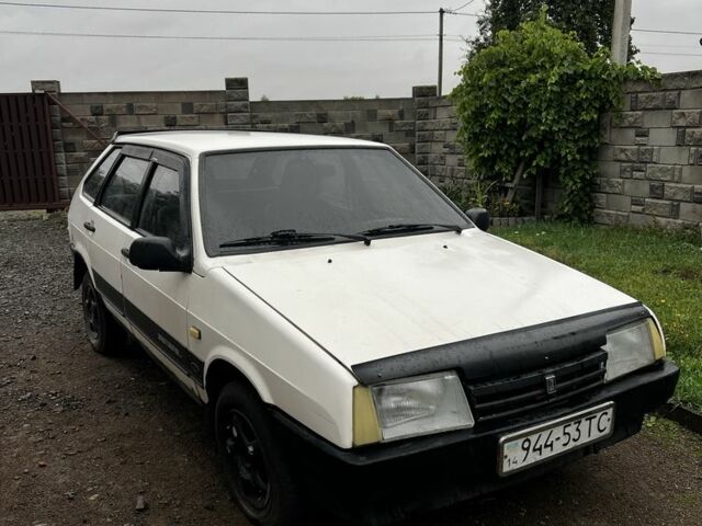 Белый ВАЗ 2109, объемом двигателя 1.6 л и пробегом 17 тыс. км за 502 $, фото 1 на Automoto.ua