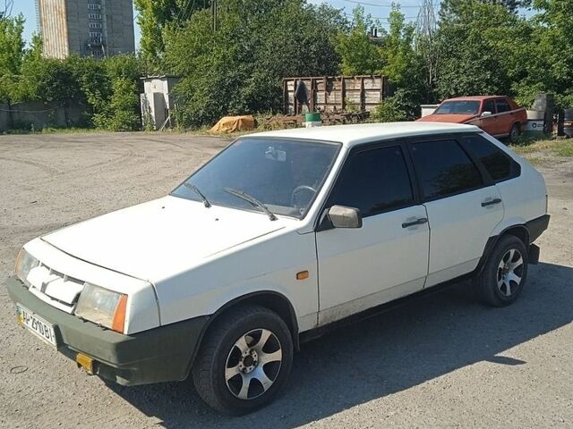 Белый ВАЗ 2109, объемом двигателя 1.5 л и пробегом 55 тыс. км за 1050 $, фото 1 на Automoto.ua