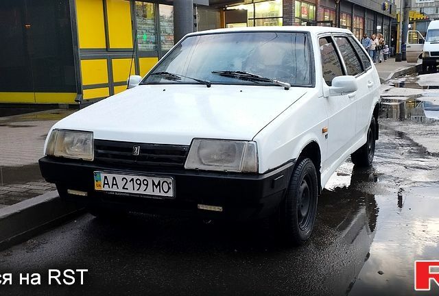 Белый ВАЗ 2109, объемом двигателя 1.5 л и пробегом 0 тыс. км за 850 $, фото 1 на Automoto.ua
