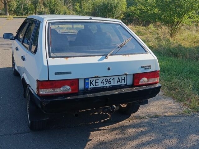Белый ВАЗ 2109, объемом двигателя 1.5 л и пробегом 64 тыс. км за 1002 $, фото 1 на Automoto.ua