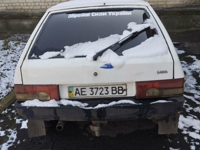 Белый ВАЗ 2109, объемом двигателя 1.5 л и пробегом 222 тыс. км за 1100 $, фото 1 на Automoto.ua