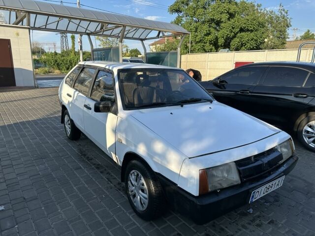 Белый ВАЗ 2109, объемом двигателя 1.3 л и пробегом 60 тыс. км за 1002 $, фото 1 на Automoto.ua