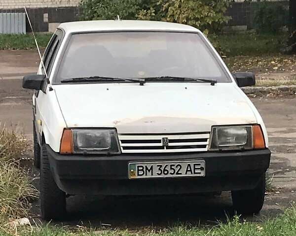 Белый ВАЗ 2109, объемом двигателя 1.5 л и пробегом 203 тыс. км за 800 $, фото 1 на Automoto.ua