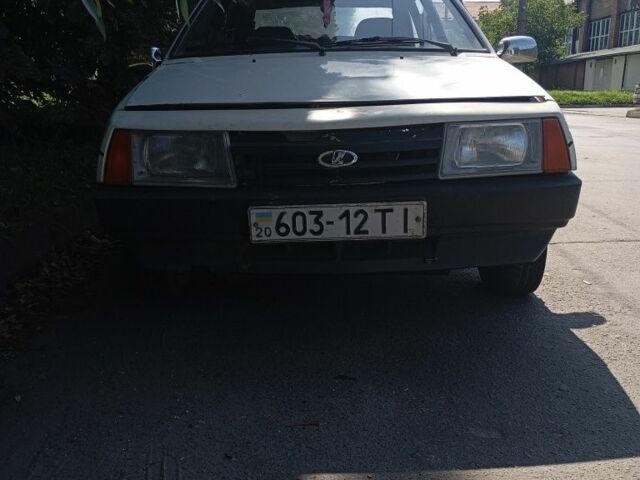 Белый ВАЗ 2109, объемом двигателя 1.3 л и пробегом 54 тыс. км за 464 $, фото 1 на Automoto.ua