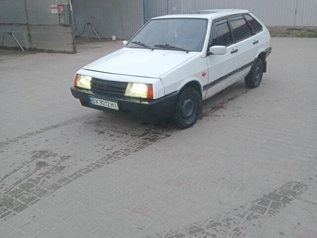 Белый ВАЗ 2109, объемом двигателя 1.3 л и пробегом 77 тыс. км за 454 $, фото 1 на Automoto.ua