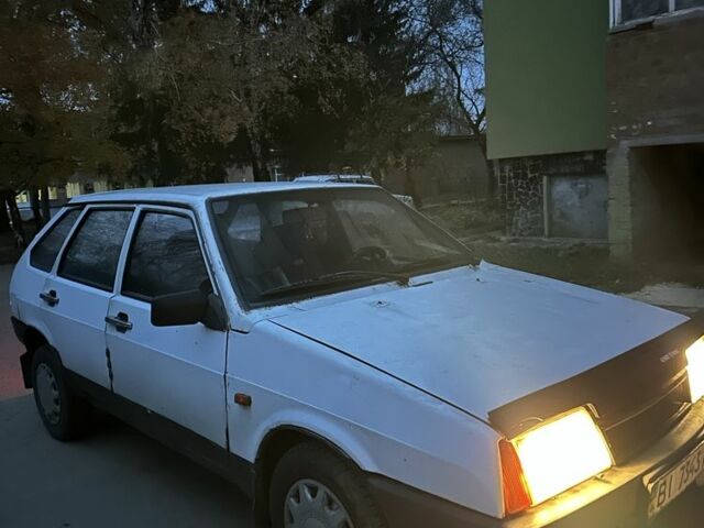 Белый ВАЗ 2109, объемом двигателя 1.6 л и пробегом 99 тыс. км за 954 $, фото 1 на Automoto.ua