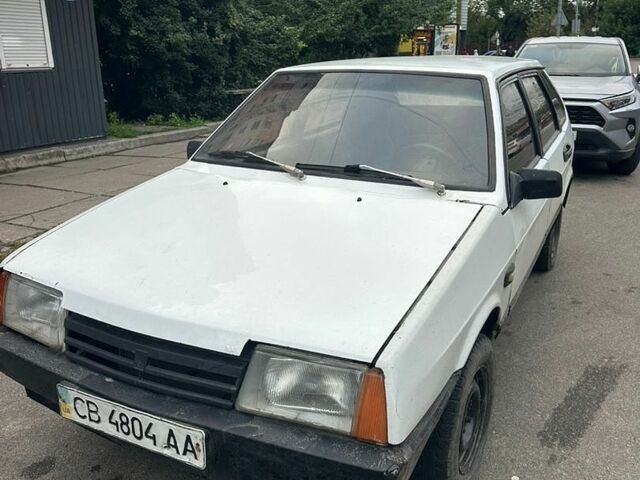 Белый ВАЗ 2109, объемом двигателя 1.5 л и пробегом 95 тыс. км за 400 $, фото 1 на Automoto.ua