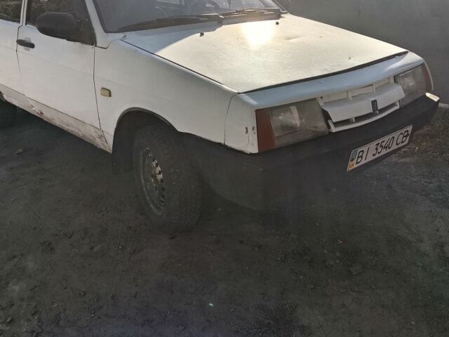 Білий ВАЗ 2109, об'ємом двигуна 1.3 л та пробігом 12 тис. км за 514 $, фото 1 на Automoto.ua