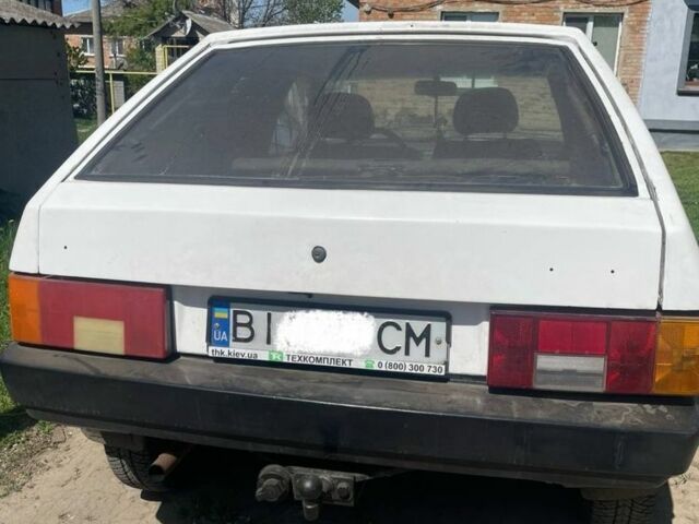 Белый ВАЗ 2109, объемом двигателя 1.3 л и пробегом 3 тыс. км за 850 $, фото 1 на Automoto.ua