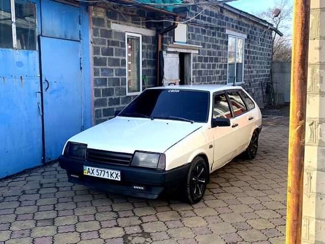 Белый ВАЗ 2109, объемом двигателя 13 л и пробегом 90 тыс. км за 1350 $, фото 1 на Automoto.ua