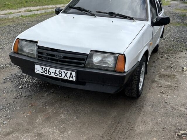 Белый ВАЗ 2109, объемом двигателя 1.5 л и пробегом 150 тыс. км за 850 $, фото 1 на Automoto.ua