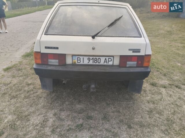 Білий ВАЗ 2109, об'ємом двигуна 1.5 л та пробігом 83 тис. км за 1500 $, фото 1 на Automoto.ua