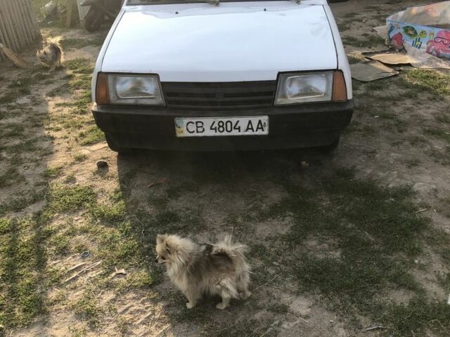Белый ВАЗ 2109, объемом двигателя 1.5 л и пробегом 1 тыс. км за 399 $, фото 1 на Automoto.ua