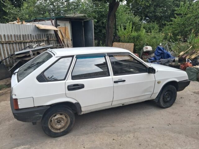Белый ВАЗ 2109, объемом двигателя 1.5 л и пробегом 1 тыс. км за 550 $, фото 1 на Automoto.ua