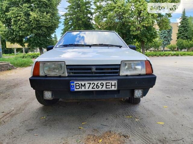 Белый ВАЗ 2109, объемом двигателя 1.5 л и пробегом 160 тыс. км за 1400 $, фото 1 на Automoto.ua