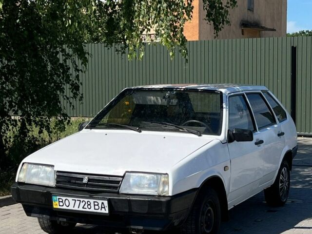 Белый ВАЗ 2109, объемом двигателя 1.5 л и пробегом 2 тыс. км за 553 $, фото 1 на Automoto.ua