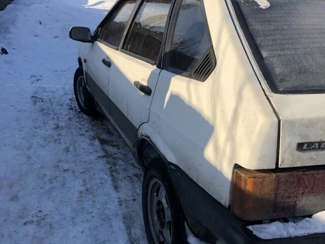 Белый ВАЗ 2109, объемом двигателя 1.5 л и пробегом 3 тыс. км за 600 $, фото 1 на Automoto.ua