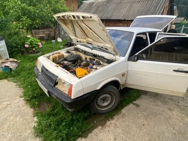 Білий ВАЗ 2109, об'ємом двигуна 1.5 л та пробігом 160 тис. км за 320 $, фото 1 на Automoto.ua
