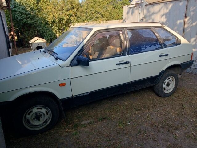 Білий ВАЗ 2109, об'ємом двигуна 1.3 л та пробігом 94 тис. км за 1200 $, фото 1 на Automoto.ua