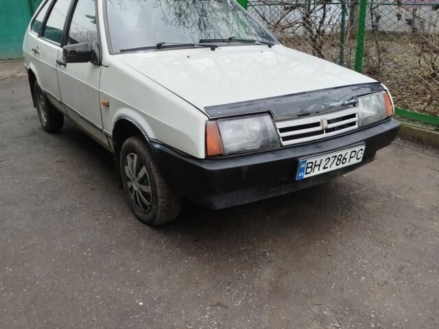 Белый ВАЗ 2109, объемом двигателя 1.3 л и пробегом 234 тыс. км за 650 $, фото 1 на Automoto.ua