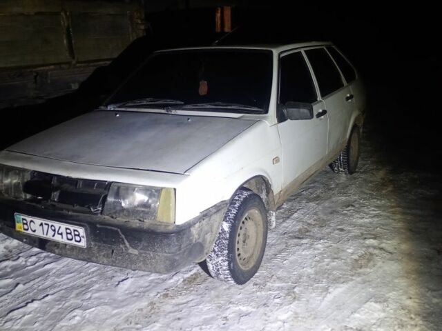 Белый ВАЗ 2109, объемом двигателя 1.5 л и пробегом 55 тыс. км за 1064 $, фото 1 на Automoto.ua