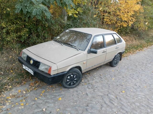 Бежевий ВАЗ 2109, об'ємом двигуна 1.3 л та пробігом 95 тис. км за 894 $, фото 1 на Automoto.ua