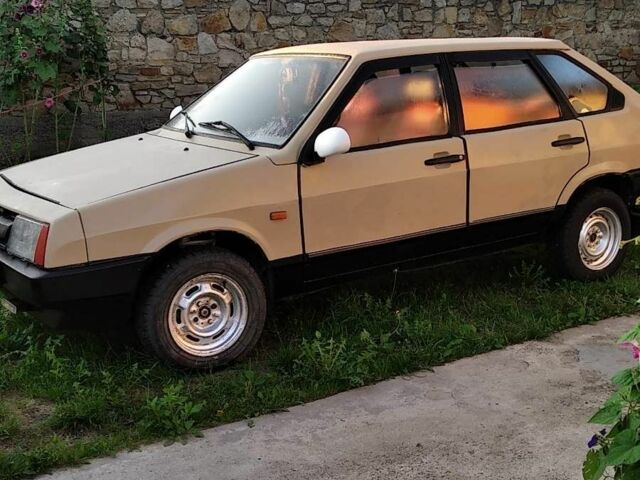 Бежевый ВАЗ 2109, объемом двигателя 1.3 л и пробегом 200 тыс. км за 1100 $, фото 1 на Automoto.ua