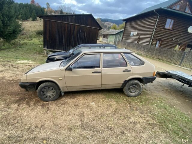 Бежевый ВАЗ 2109, объемом двигателя 1.5 л и пробегом 133 тыс. км за 650 $, фото 1 на Automoto.ua