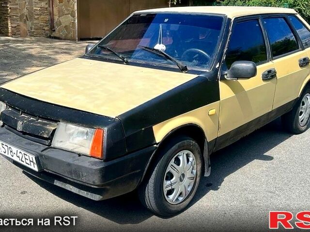 Бежевий ВАЗ 2109, об'ємом двигуна 1.5 л та пробігом 80 тис. км за 550 $, фото 1 на Automoto.ua