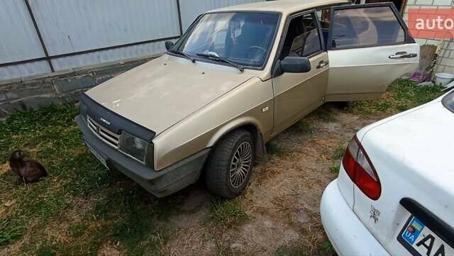 Бежевый ВАЗ 2109, объемом двигателя 1.29 л и пробегом 145 тыс. км за 1199 $, фото 1 на Automoto.ua