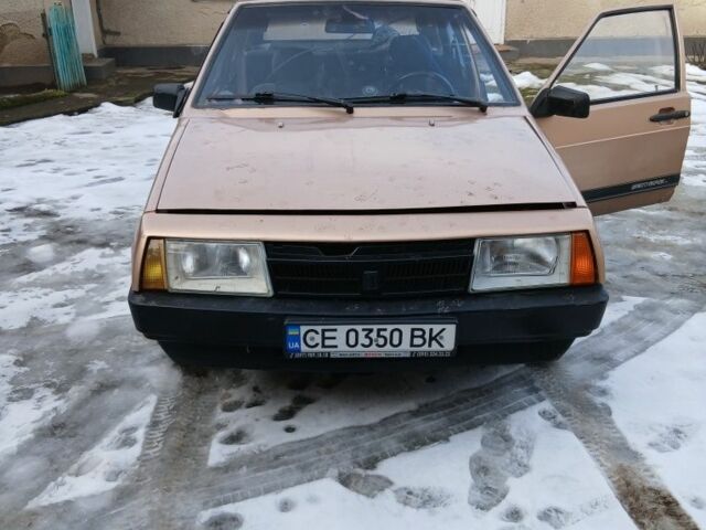 Бежевий ВАЗ 2109, об'ємом двигуна 1.1 л та пробігом 150 тис. км за 850 $, фото 1 на Automoto.ua