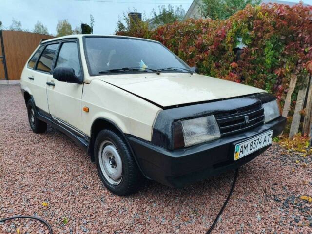 Бежевий ВАЗ 2109, об'ємом двигуна 1.3 л та пробігом 222 тис. км за 520 $, фото 1 на Automoto.ua